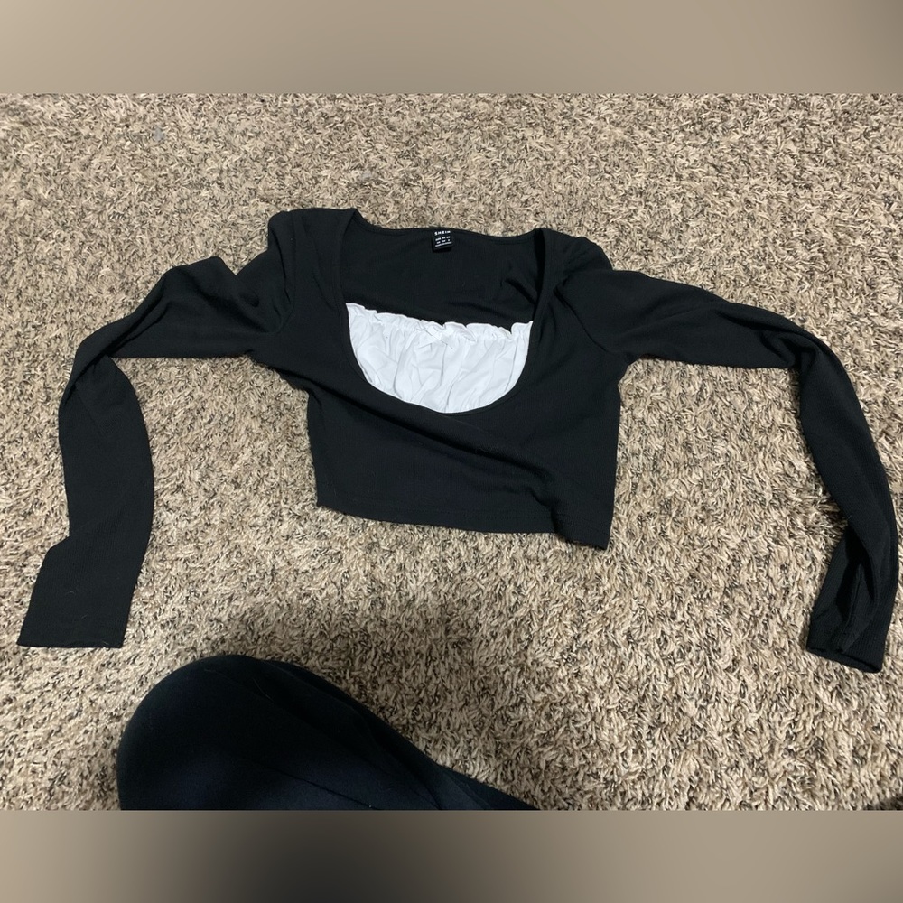 Long sleeve shein toop